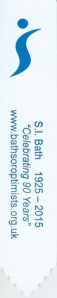 SI Bath Bookmark