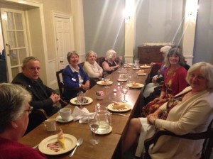 Observing International Day of Peace by lighting candles at our business meeting in September